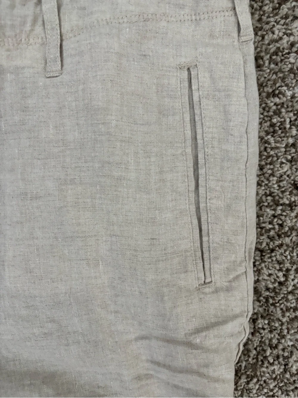 Perry Ellis Men’s Linen Pants Large